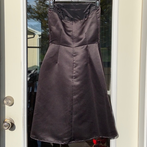 👙Bill Levkoff Classics Strapless Homecoming Dress - Picture 5 of 8